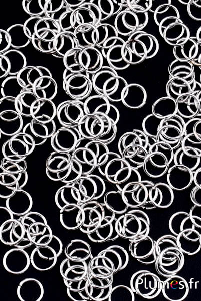 Anelli di joinction - diam. 6 mm - argentato